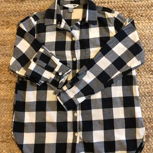 Flannel checkered button up
